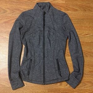 lululemon athletica Charcoal Heather Full-Zip Jacket